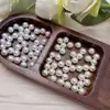 Perlas de Imitación de 5 mm a 12 mm Sin Agujeros Checas Cuentas Accesorios para Joyería DIY Accesorios de Cuentas para Ropa Joyería de Perlas al por Mayor