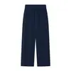 Pantalones rectos de pierna ancha holgados de algodón original de peso pesado para primavera y otoño, unisex, adecuados para uso casual diario, pantalones deportivos versátiles