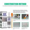 Jaysuing Adhesivo Impermeable Antifugas Material para Reparar Fugas Autorrociado Pared Exterior Techo Recubrimiento Detenedor de Fugas Agente Impermeabilizante