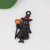 Colgante Nueva Serie de Halloween Accesorios para Joyería Hecha a Mano DIY Cabeza de Esqueleto Fantasma Collar Pendientes Colgante de Llave