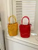 Bolso Cubo Hueco Nuevo de Verano para Mujer, Diseño de Nicho de Alta Gama, Bolso de Mano Cruzado, Bolso Pequeño Casual para Teléfono Móvil