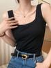 Camisola de Punto Blanca con Cuello en V y Diseño Único, Ropa Exterior de Nicho para Mujer, Estilo Corto con Espalda Descubierta