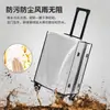 Funda protectora gruesa para equipaje, funda de viaje transparente para maleta de ruedas, funda a prueba de polvo 20/24/ 28 pulgadas resistente al desgaste e impermeable