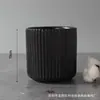 Maceta de Phalaenopsis de Gran Diámetro, Maceta Sencilla para Plantas Verdes Suculentas, Maceta de Cerámica, Florero Cilíndrico Recto de Estilo Nórdico para Sala de Estar