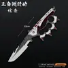 Força Delta Armas Brancas Estilo Creed Periférico, Mesmo Modelo, Tamanhos Grande, Médio e Pequeno, Modelos Dobráveis, Armas de Liga, Totalmente Metálicas