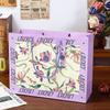 Bolsa de Regalo Estilo Ins de Alto Valor de Color Vintage en Relieve Acompañando Embalaje de Regalo Bolso de Mano Bolsa de Papel en Relieve de Alto Valor de Color