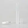 Botella de bayoneta de plástico desechable botella de spray de 5 ml perfume portátil cosméticos paquete de prueba subbotella botella vacía muestra