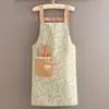 Delantal de Cocina Princess, Delantal de Lona para Cocina del Hogar, Resistente a las Manchas, Transpirable, Delantal de Trabajo para Floristas, Estilo Rústico, Ropa Protectora para Mujeres