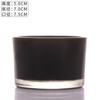 Vaso para Velas al por Mayor Vaso de Vidrio Colorido Contenedor para Velas Decoración de Interiores Portavelas Adornos Casero Pintura en Spray a Color Vaso para Velas de Aromaterapia