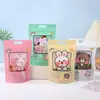Bolsas de Dibujos Animados de Pie para Snacks, Bolsas Sellables con Cierre Zip para Productos Horneados, Dulces de Leche, Bolsas de Empaque para Pastel de Durazno al por Mayor