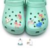 Nuevos Crocs de Jardín Zapatos Luminosos Hebilla para Zapato de Flor Accesorios de PVC Dibujo Animado Pony Accesorios de Moda Personalizados