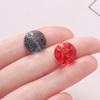 Color hielo a través de cuentas de vidrio de colores halo cuentas sueltas pulsera diy hecha a mano pulsera accesorios de joyería cuentas con cuentas al por mayor