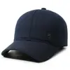 Gorra de béisbol de lana para hombre de otoño e invierno transfronteriza, engrosada para abrigar, con protección para las orejas, visera tipo pico de pato y forro de algodón resistente al viento y al frío, adecuada para hombres de mediana edad y mayores
