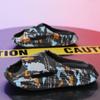Pantuflas Slip-on para Hombre Verano Moda Atuendo Antideslizantes Suela Blanda Sandalias de Playa Deportivas al Aire Libre para Adolescentes
