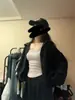 Camiseta de manga longa com gola quadrada para mulheres, novo estilo outono e inverno 2026, top de camada base espesso e quente, top sexy e atraente