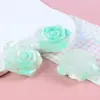 Múltiples Opciones Disponibles~ Parches de Resina de Colores Arcoíris Semitransparentes Luminosos Flor de Rosa Materiales para Accesorios de Joyería DIY Venta al por Mayor