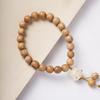 Madera de incienso de leche DIY carbón gato de leche pulsera especificación 0.8 hombres y mujeres Wenwan rosario anillo único joyería decorativa fábrica venta al por mayor