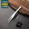 Pinzas para mascotas trepadoras de acero inoxidable 304 pinzas médicas para apósitos clip pinza para atrapar carne de escorpión herramienta para paisajismo de plantas acuáticas pinzas de alimentación