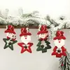 Nuevas Decoraciones para Árbol de Navidad Muñecos de Tela de Dibujos Animados Figura Creativa Navideña Adornos Colgantes Atmósfera Navideña Adornos Decorativos