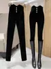 Pantalones de Mezclilla Elásticos Talla Grande para Mujer, Hermanas de Talla Grande hasta 200 jin pueden usar, Pantalones Largos Skinny Adelgazantes de Cintura Alta para Mujer