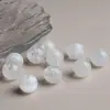 Kankan Cristal Cristal Natural Cuentas Sueltas Cristal Fantasma Blanco Cuentas Redondas Accesorios para Joyería DIY Venta al por Mayor