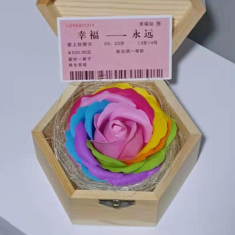 六层马卡龙 粉心