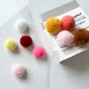 Bola de Pelo de Conejo Materiales DIY Ropa Zapatos Sombreros Accesorios Bola de Pelo Artificial Bola de Pelo de Imitación Bola de Felpa Hecho a Mano