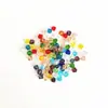 Cuentas de Cristal de Vidrio con Forma de Rombo, Cuentas de Cristal de Colores Transparentes con Punta, Accesorios de Ropa de Doble Punta, Componentes para Joyería DIY, Piedras Sueltas para Joyería