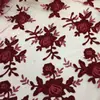 Bordado plano novo outono e inverno vestido cheongsam tecido bordado aplique de mancha bordado tecido bordado