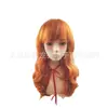 Nuevo Producto Peluca de Velma de Scoobydoo Cabello Largo Naranja Rizado Daphne de Scoobydoo