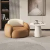 Mesa y sillas de negociación modernas de lujo ligero para sala de estar, balcón, dormitorio, salón de belleza, tienda de ropa, silla individual de cuero con diseño de garra de gato
