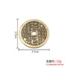 Moedas de Dinheiro Atacado Shanggui, Acessórios de Moedas Estilo Antigo de Cinábrio Taoísta, Moedas de Cobre Amuleto da Paz, Dinheiro Yaosheng, Kaiyuan Tongbao