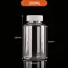 Atacado de fábrica 50 100ml frasco de boca larga boca grande frasco PET frasco com lacre de cápsula embalagem sólida frasco de plástico