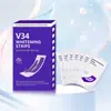 Tiras Clareadoras Dazzling White Remoção de Manchas Pap 6% Hp Reparo do Esmalte Tiras Dentárias Tiras Clareadoras Dentárias Transfronteiriças
