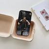 Adequado para Iphone15 Comércio Exterior Novo Le Marrom James Capa de Celular