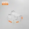 Suporte de Exibição de Acrílico Prateleira Escada para Miniaturas Caixas Surpresa Rack de Exibição Transparente Suporte de Exibição de Bonecas para Uso Doméstico