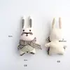 Brinquedos de pelúcia fofos de gato e urso vintage com tema de floresta transfronteiriços, pônei bordado, acessórios decorativos artísticos feitos à mão