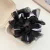 [Heroína de Drama Coreano] Lazo de Organza Coreana de Alta Calidad Tejido a Mano para el Cabello Lazo para el Cabello para Mujeres