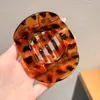 Pinza para el Cabello Sin Costuras Que No Daña el Cabello, Pinza de Garra de Paua de Alta Gama para Mujer, Elegante Pinza de Pato para Peinados Recogidos, Pasador