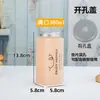 Copo de plástico para milk tea alta transparência embalagem para viagem garrafa grossa em U pote de armazenamento Fish Pot logo impresso em estoque