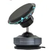 Suporte Magnético Universal para Celular de Nave Espacial, Suporte para Carro com Ventosa a Vácuo, Suporte Flip com Rotação 360°, Compatível com iPhone Samsung Todos os Smartphones