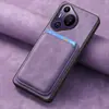 Adequado para Capa de Celular Huawei Mate80, Capa Protetora Honor Magic8 Anti-Queda Totalmente Envolvente Pura90 com Inserção de Cartão Magnético