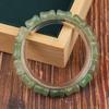 Pulsera Torthen de Calabaza Jade Pulsera Granate Antigua Pulsera Niña Estilo Chino Pulsera Cuentas de Jade