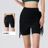 Saia-Calça de Yoga Cobertura de Malha Respirável Peça Única Artefato de Cobertura de Bumbum Esportes Corrida Fitness Triângulo Cobertura de Bumbum de Yoga