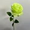 Ramo de Flores Artificiales Individuales Anna Rose, Flor de Seda Artificial para Arreglos de Boda, Flor de Plástico con Acabado de Alta Gama para Decoración