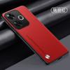 Funda ultrafina y completa de Kevlar para Note12 Turbo, compatible con el modelo Red Turbo3 de cuero.