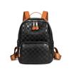 Mochila feminina Amazon 2024 Nova mochila da moda Mochila xadrez Fábrica atacado