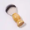 Pincel de Barbear Pincel de Espuma de Barbear Tigela de Sabão de Aço Inoxidável Porta-Pincel de Barbear Manual para Homens