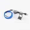 1- Cable Luminoso de 5m a Juego con Unidad USB Rellena de Pegamento E Luz Fría Tira de Luz para Coche Tira de Luz Interior Tira de Luz Ambiental