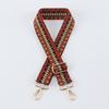 Correa de hombro ancha ajustable, accesorios para bolsos, correa de algodón y poliéster tejido, correa de hombro cruzada, correa antideslizante.